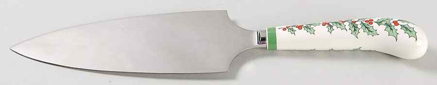 Christmas Tree Pastry Server with Stainless Blade by Spode-1