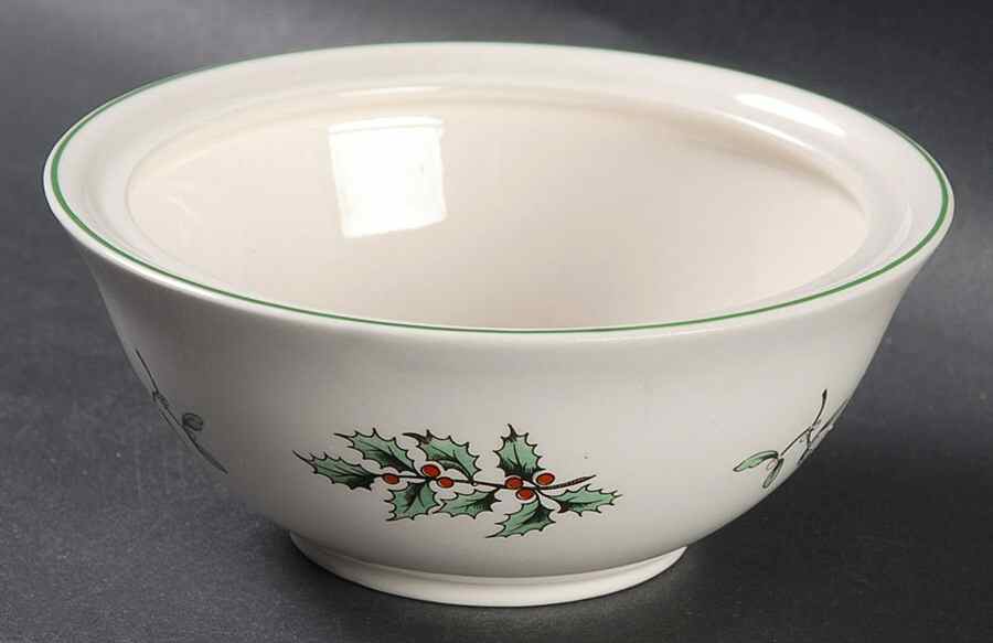 Christmas Tree Small Round Bon Bon No Lid by Spode-1
