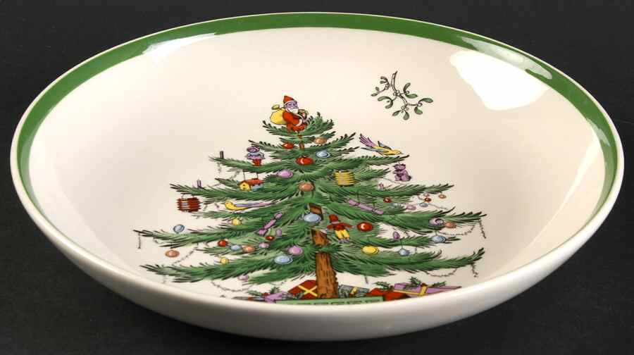 Christmas Tree 8" Individual Pasta Bowl by Spode-1