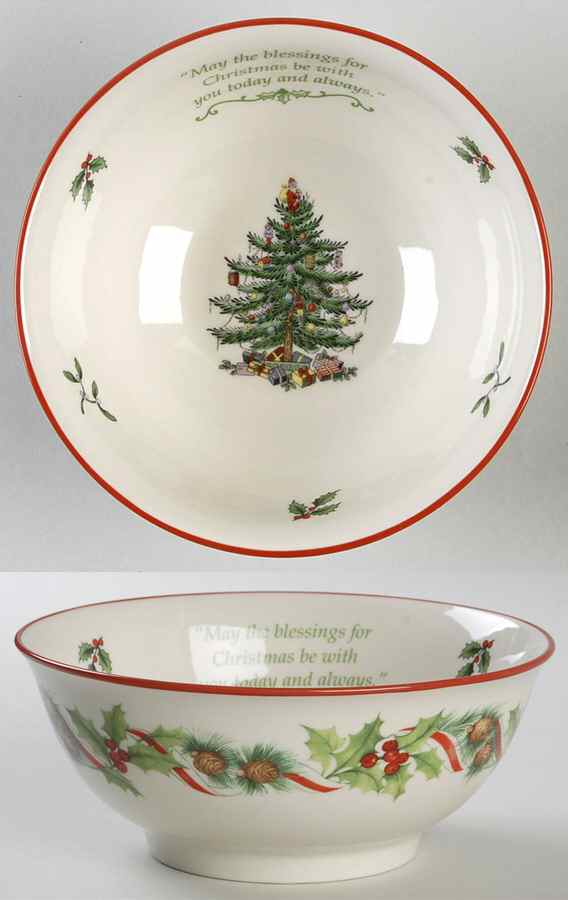 Christmas Tree 2010 Annual 6" Revere Candy Bowl by Spode-1