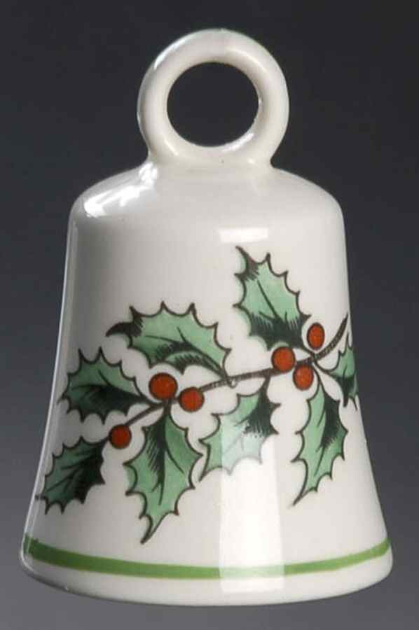 Christmas Tree Ornaments Mini Bell Ornament - Boxed by Spode-1
