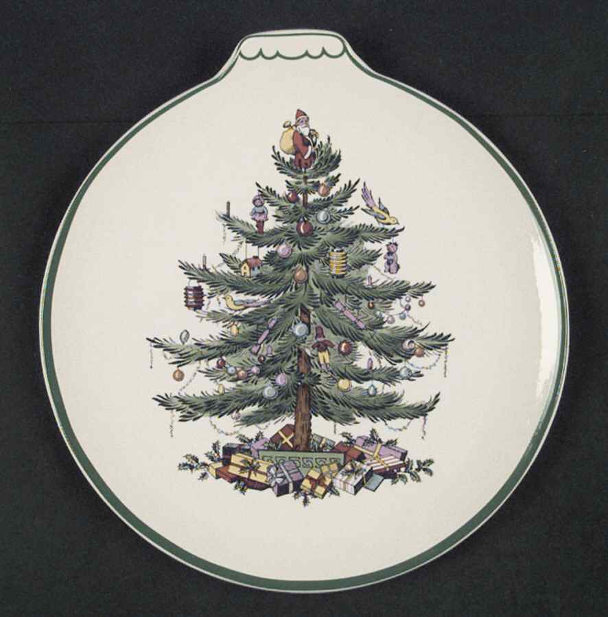 Christmas Tree Christmas Tree Bauble Plate by Spode-1