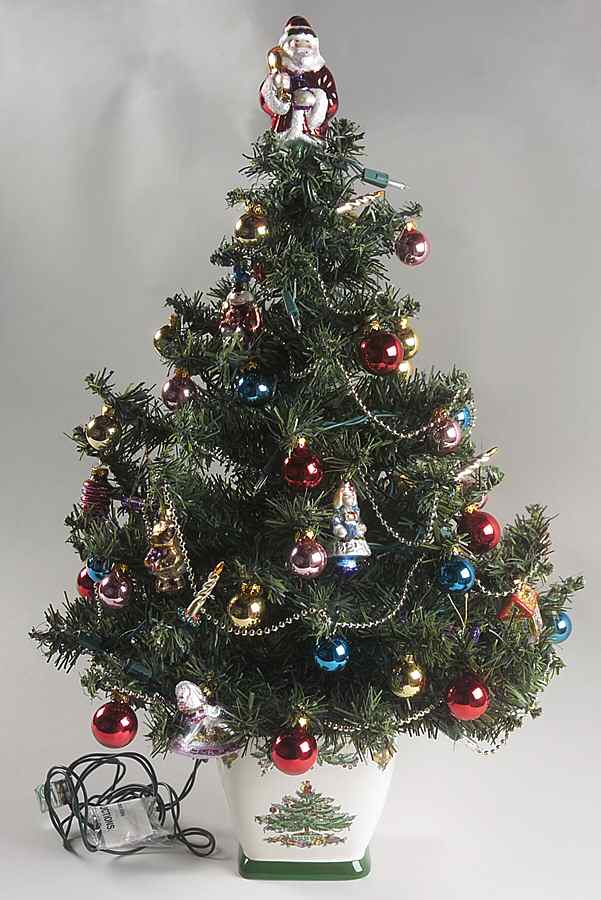 Christmas Tree Artifical Lighted Tree by Spode-1