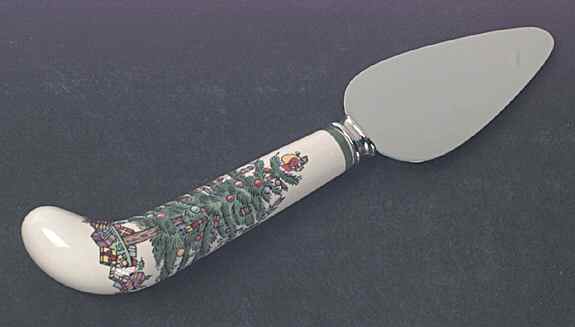 Christmas Tree Cheese Spreader/Serving by Spode-1