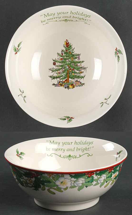 Christmas Tree 2008 Annual 6" Revere Candy Bowl by Spode-1