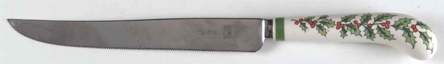 Christmas Tree Cake Knife/Server with Stainless Blade by Spode-1
