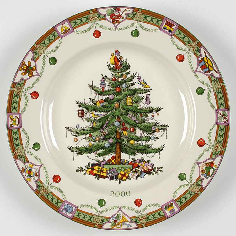 Christmas Tree 2000 Collector Plate by Spode-1