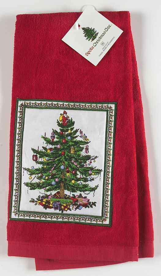Christmas Tree Cloth Dish Towel by Spode-1