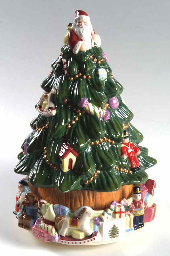 Christmas Tree Christmas Tree Musical Centerpiece by Spode-1