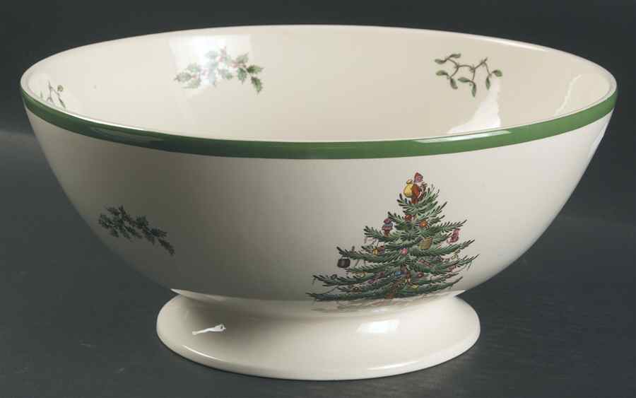 Christmas Tree Large Fruit Bowl by Spode-1