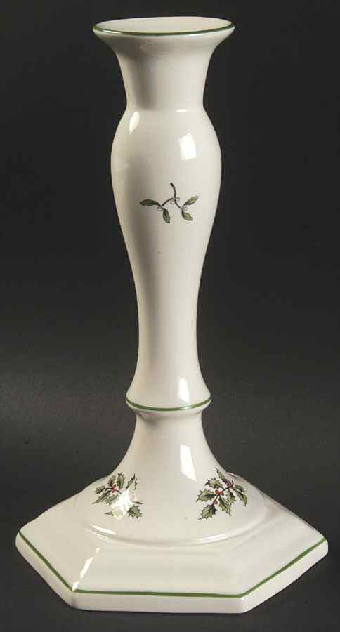 Christmas Tree 9" Candlestick by Spode-1