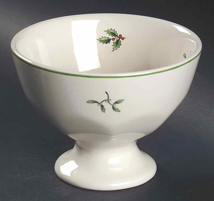 Christmas Tree Footed Dessert Bowl by Spode-1