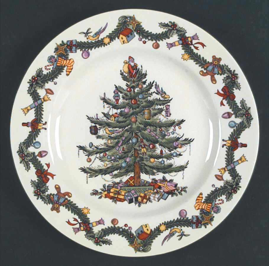 Christmas Tree Collector Plate by Spode-1