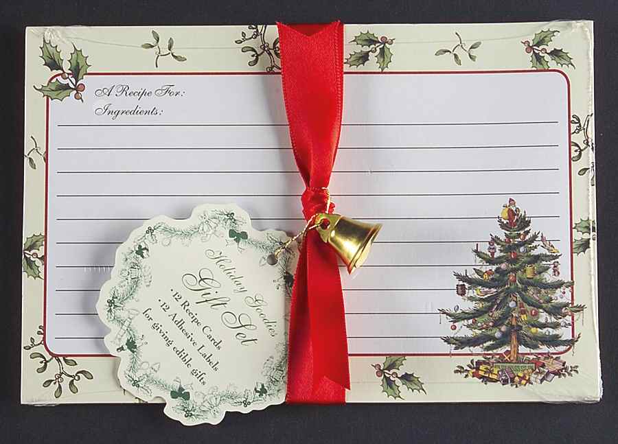 Christmas Tree Paper Holiday Goodies Gift Set by Spode-1
