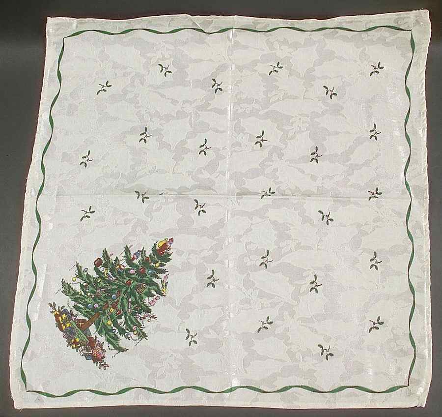 Christmas Tree Cloth Napkin by Spode-1