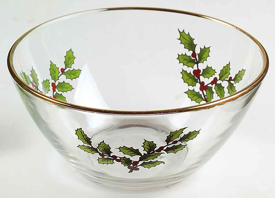 Christmas Tree Glassware Individual Salad Bowl by Spode-1
