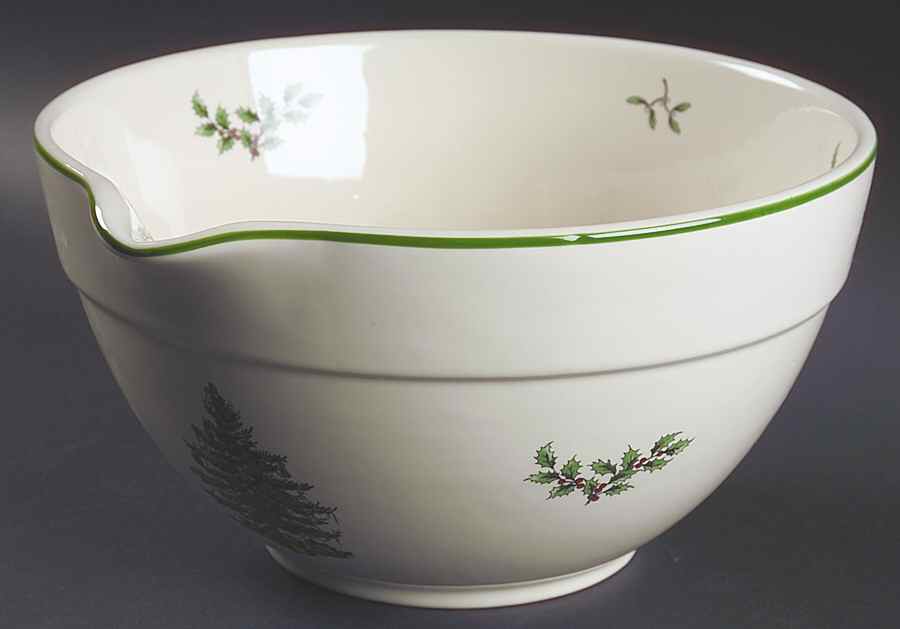 Christmas Tree 10" Mixing Bowl by Spode-1