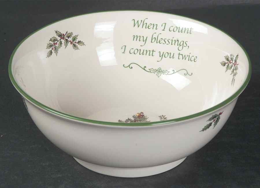 Christmas Tree 6" Revere Bowl by Spode-1