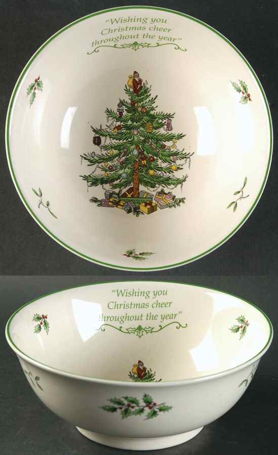 Christmas Tree 6" Revere Bowl by Spode-1