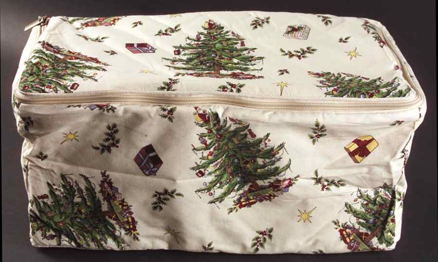 Christmas Tree Stemware Storage Bag/Case (Holds 8) by Spode-1