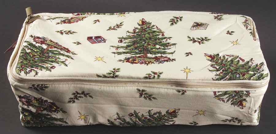 Christmas Tree Cup/Mug Storage Bag/Case (Holds 8) by Spode-1