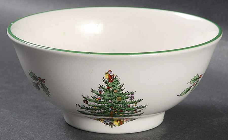 Christmas Tree 4" Round Votive Bowl No Wax by Spode-1