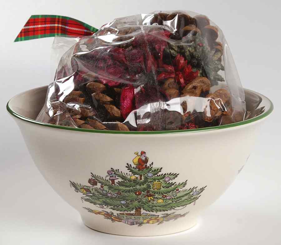 Christmas Tree Potpourri Set by Spode-1