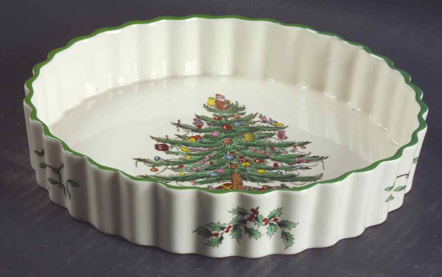 Christmas Tree 7" Quiche by Spode-1