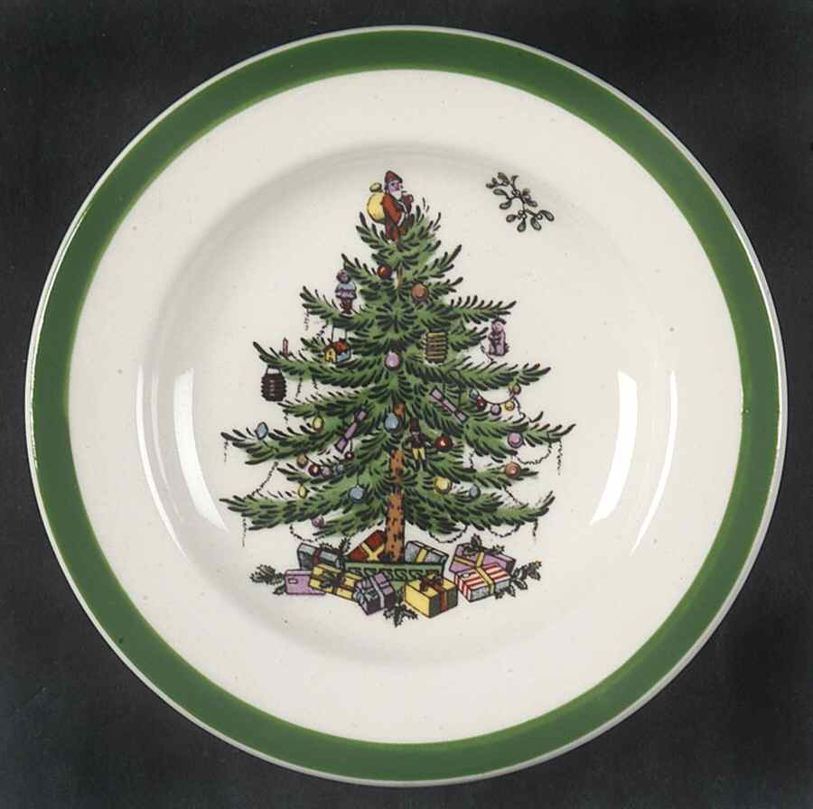 Christmas Tree Miniature Plate by Spode-1