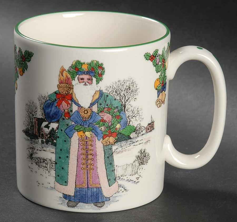 Christmas Tree Santa's  Around the World Mug by Spode-1