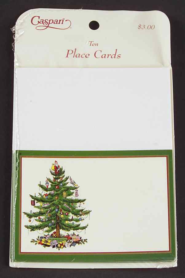 Christmas Tree (Set of 10) Place Cards by Spode-1