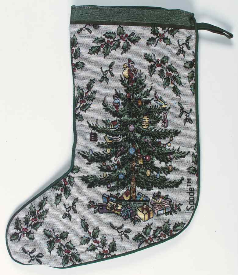 Christmas Tree Tapestry Stocking by Spode-1