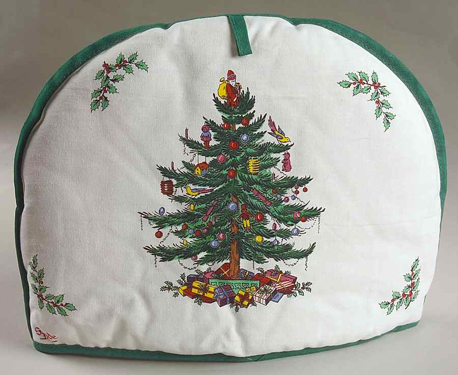 Christmas Tree Cloth Tea Cosy by Spode-1