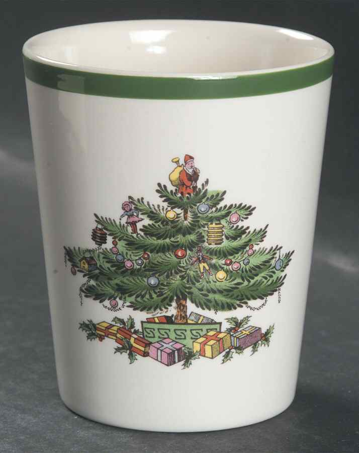 Christmas Tree Tall China Tumbler by Spode-1
