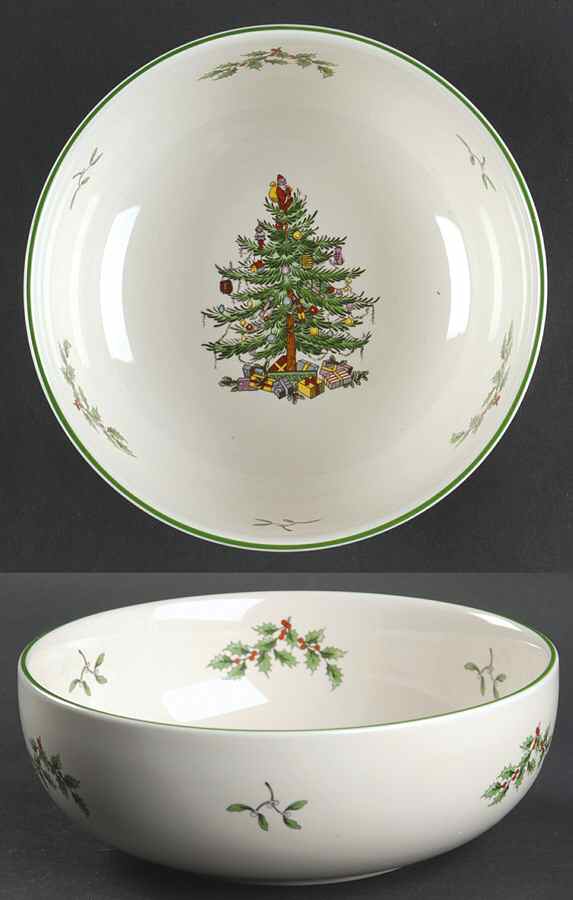 Christmas Tree Soup/Cereal Bowl by Spode-1