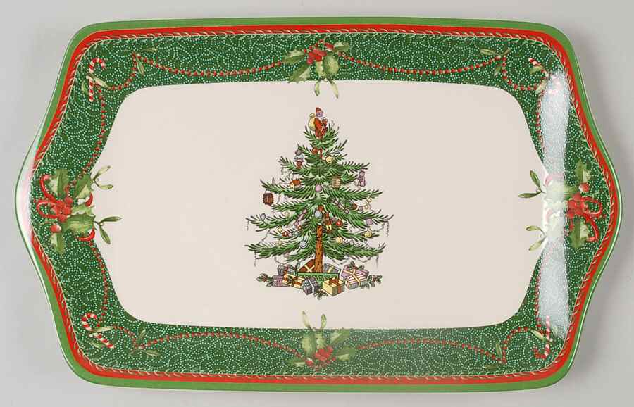 Christmas Tree 2011 Annual Dessert Tray by Spode-1