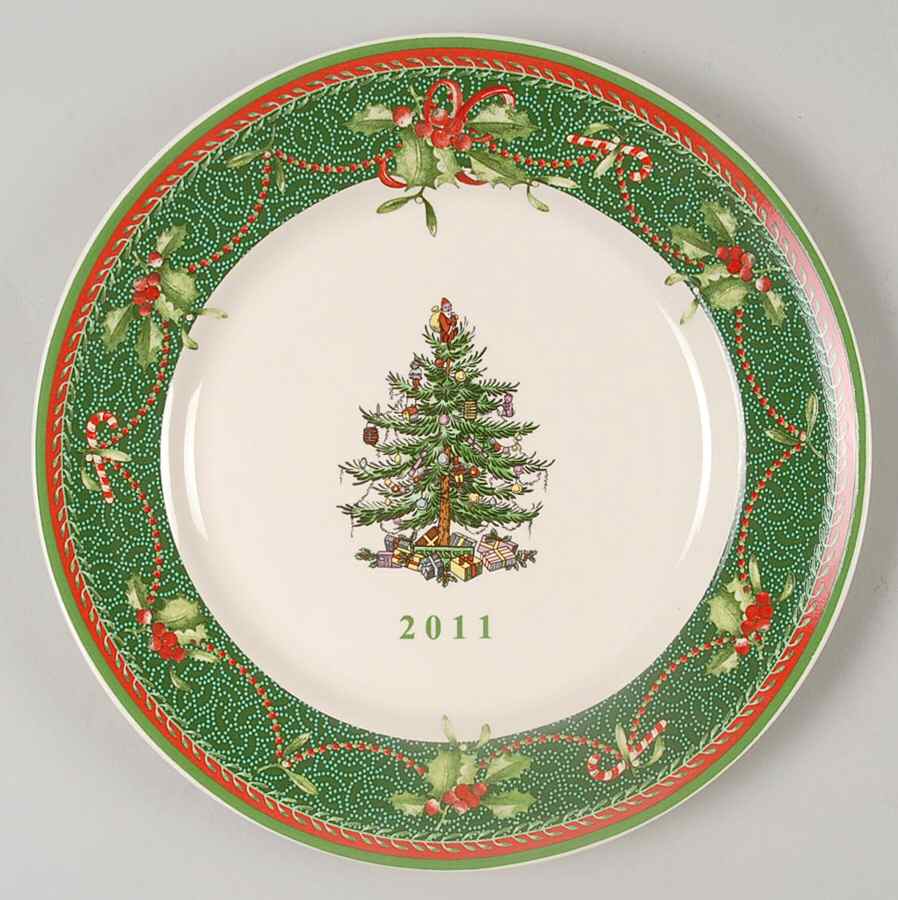 Christmas Tree 2011 Collector Plate by Spode-1
