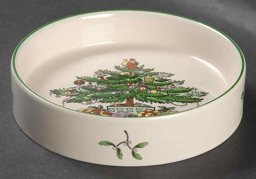 Christmas Tree Wine Bottle Coaster by Spode-1
