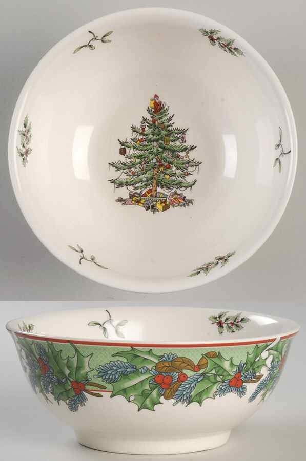 Christmas Tree 2008 Annual 6" Revere Candy Bowl by Spode-1