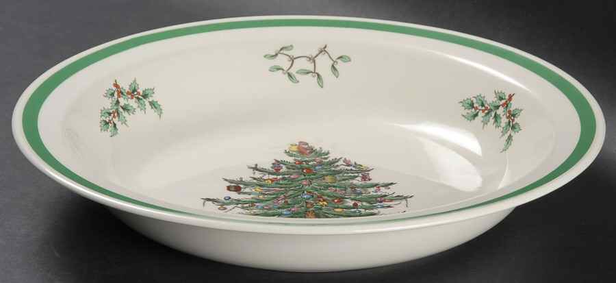 Christmas Tree Round Oven-To-Table Pie Plate by Spode-1