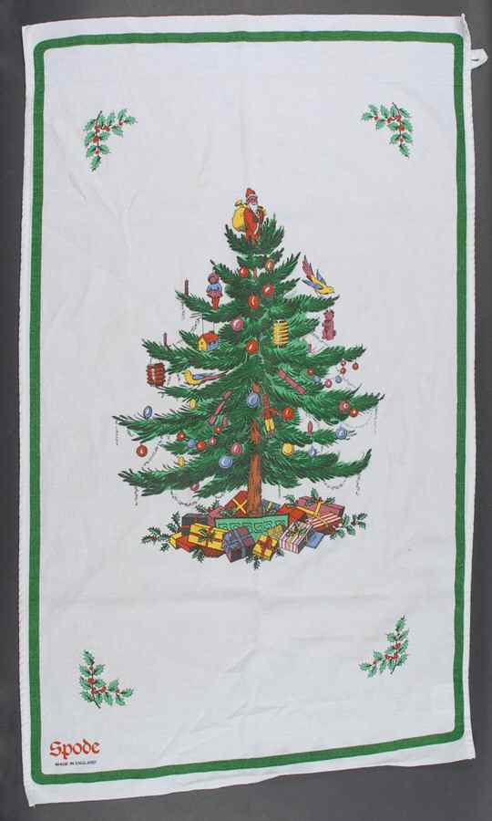 Christmas Tree Cloth Dish Towel by Spode-1