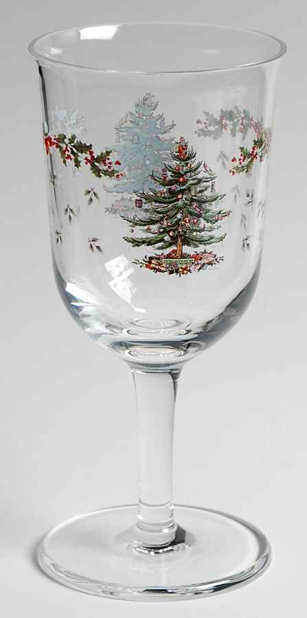 Christmas Tree Acrylic Water Goblet by Spode-1