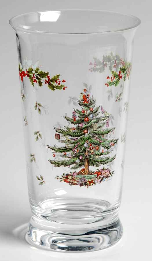 Christmas Tree 17 Oz Acrylic Tall Tumbler by Spode-1