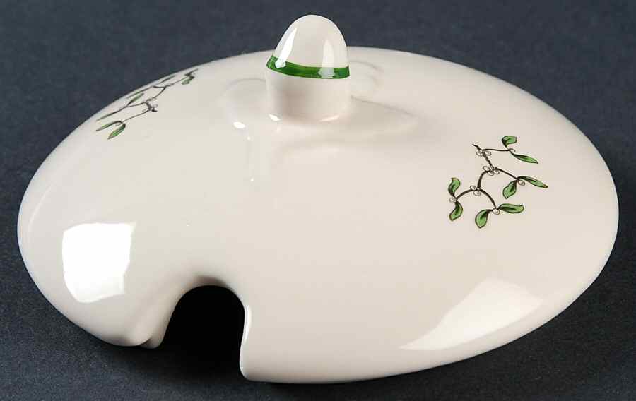 Christmas Tree Lid for Peppermint Condiment Jar by Spode-1