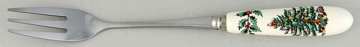 Christmas Tree Individual Pastry Fork by Spode-1