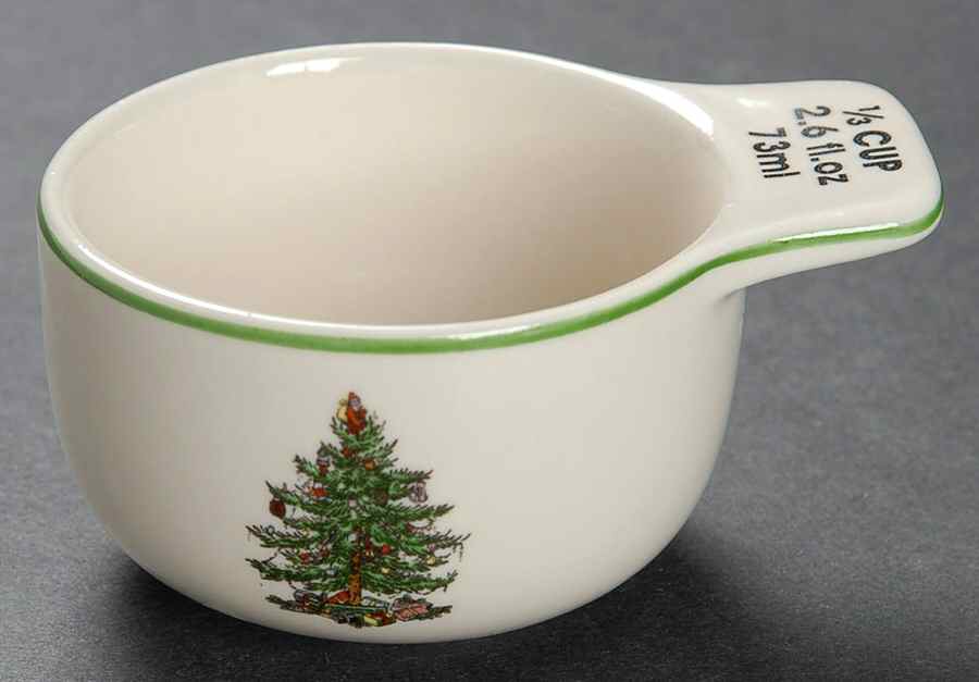 Christmas Tree 1/3 Cup Measuring Cup by Spode-1
