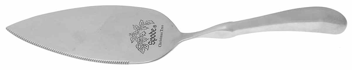 Christmas Tree Solid Stainless Cake Server by Spode-1