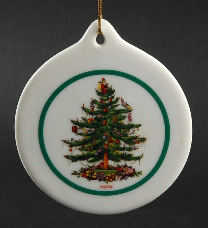 Christmas Tree Ornaments Round Ornament - No Box by Spode-1