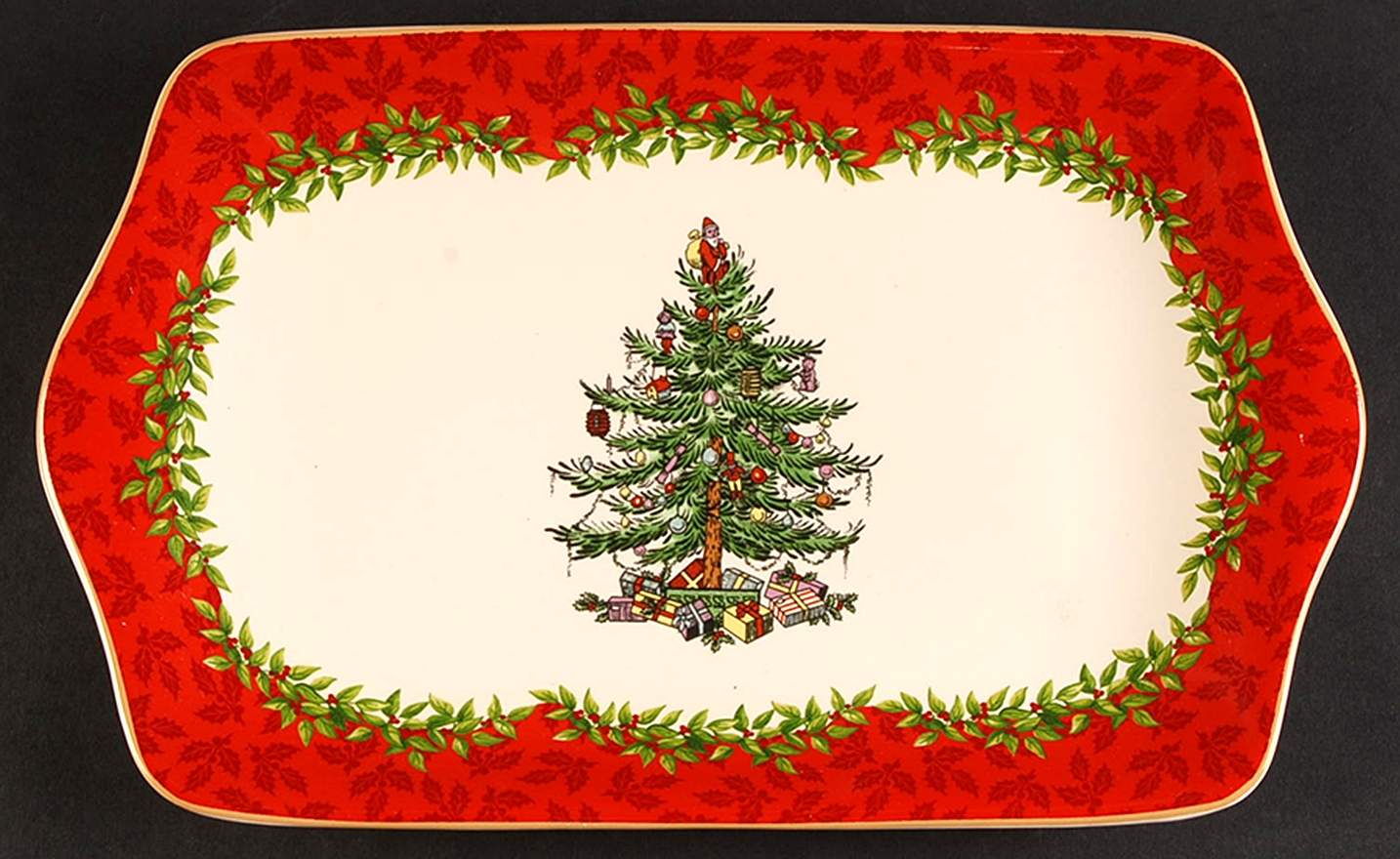 Christmas Tree 2013 Annual Dessert Tray by Spode-1