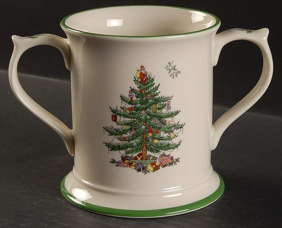 Christmas Tree 75th Anniversary Large Loving Cup by Spode-1